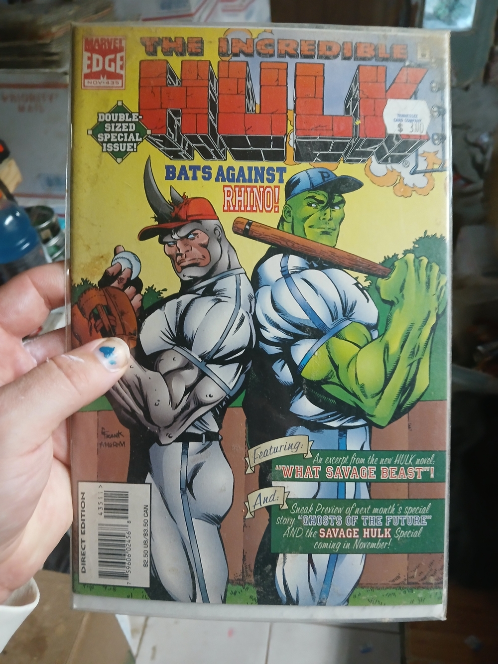 copy of The Incredible Hulk #435 published by Marvel Comics in November 1995